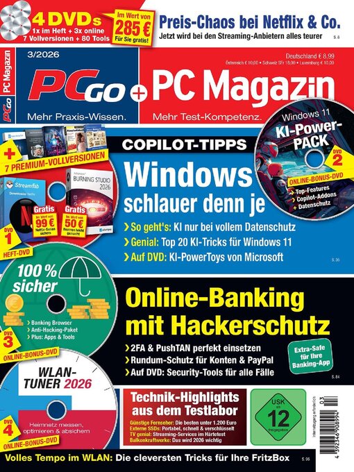 Title details for PC Magazin/PCgo by Weka Media Publishing GmbH - Available
